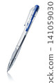 Transparent plastic ballpoint pen 141059030