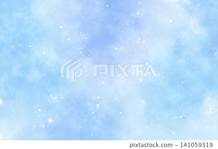 Blue watercolor background Blue watercolor background 141059319