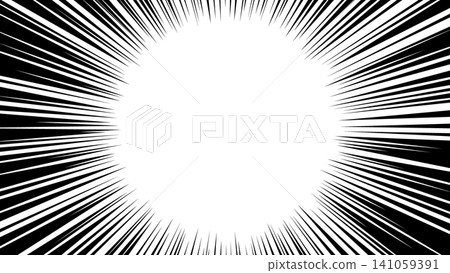 Black speed lines, manga-style effect lines background material Black speed lines, manga-style effect lines background material 141059391
