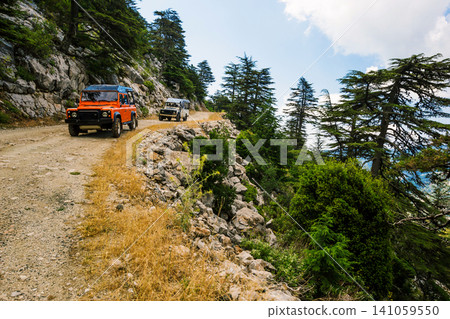 Excursion trip in mountain roads Excursion trip in mountain roads 141059550