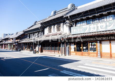 【小江戶川越】清晨倉庫林立的復古街景 【小江戶川越】清晨倉庫林立的復古街景 141061655