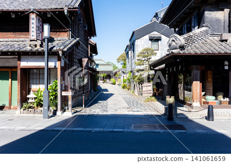 【小江戶川越】清晨倉庫林立的復古街景 【小江戶川越】清晨倉庫林立的復古街景 141061659