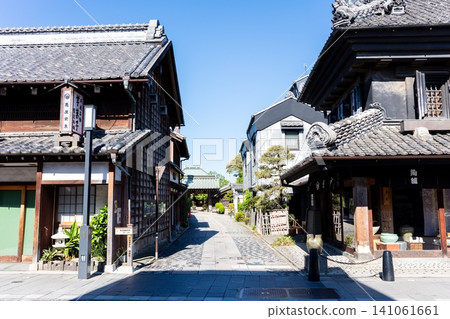 【小江戶川越】清晨倉庫林立的復古街景 【小江戶川越】清晨倉庫林立的復古街景 141061661
