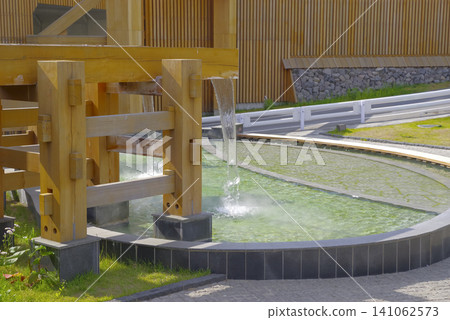 Onsenmon, a footbath spot in Kusatsu Onsen 141062573