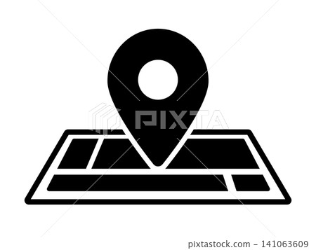 Maps and map pins (navigation) Maps and map pins (navigation) 141063609