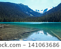 The breathtaking scenery of Joffre Lake and glaciers in British Columbia 141063686