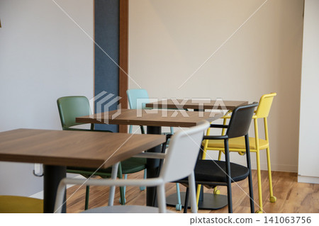Simple cafe table Simple cafe table 141063756