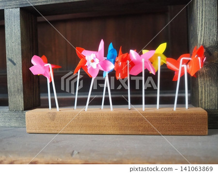 Colorful pinwheel Colorful pinwheel 141063869