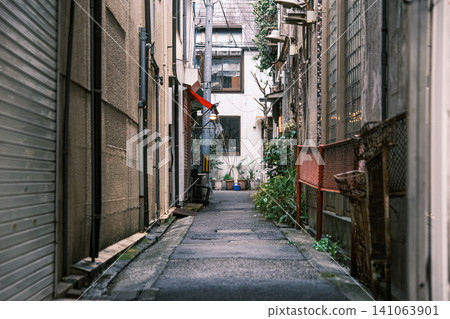 【#BackAlley】Quiet Japanese back alley scenes 【#BackAlley】Quiet Japanese back alley scenes 141063901