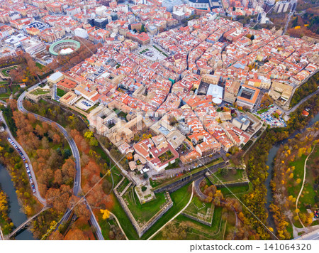 Pamplona - Spanish old town Pamplona - Spanish old town 141064320
