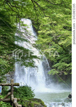 Minoo, with its refreshing spray of water and abundance of negative ions, is home to Minoo Great Waterfall, one of Japan's Top 100 Waterfalls. Minoo, with its refreshing spray of water and abundance of negative ions, is home to Minoo Great Waterfall, one of Japan's Top 100 Waterfalls. 141065195