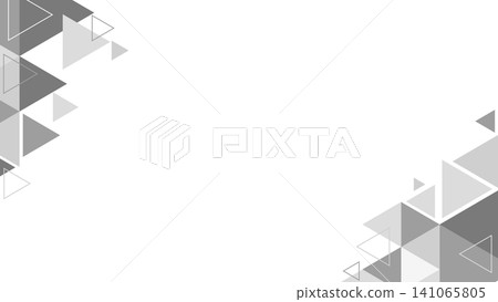 Triangular geometric background, gray modern frame, abstract vector design Triangular geometric background, gray modern frame, abstract vector design 141065805