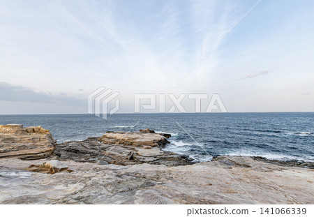 Senjojiki, a tourist attraction in Shirahama Town, Wakayama Prefecture. Senjojiki, a tourist attraction in Shirahama Town, Wakayama Prefecture. 141066339