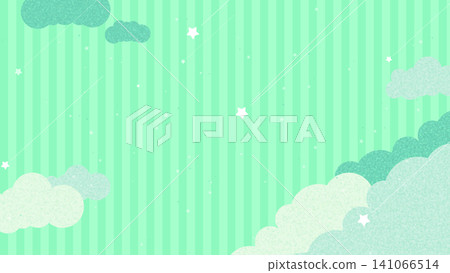 夢幻般的條紋雲背景桌布 夢幻般的條紋雲背景桌布 141066514
