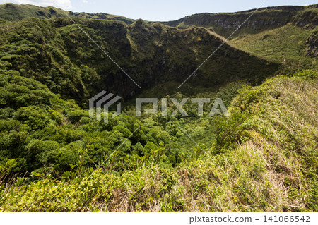 Hachijo-Fuji crater rim walking course 141066542