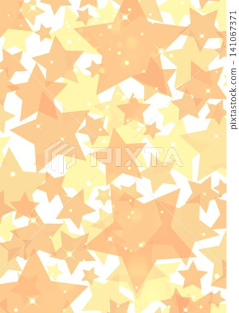 背景是充滿橙色星星的景象 背景是充滿橙色星星的景象 141067371