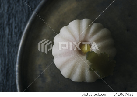 Image of traditional Japanese confectionery Image of traditional Japanese confectionery 141067455