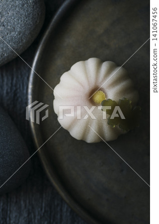 Image of traditional Japanese confectionery Image of traditional Japanese confectionery 141067456