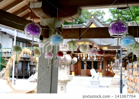 Takarazuka City, Iwashizu Shrine, Wind Chimes Takarazuka City, Iwashizu Shrine, Wind Chimes 141067704