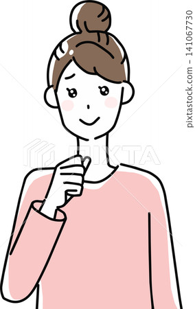 一個眼睛明亮的女人 一個眼睛明亮的女人 141067730