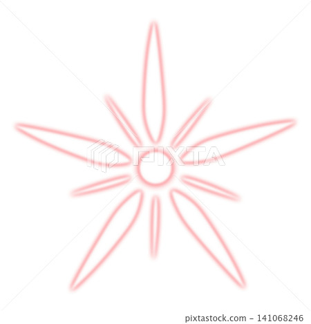 A star with a gentle red light A star with a gentle red light 141068246