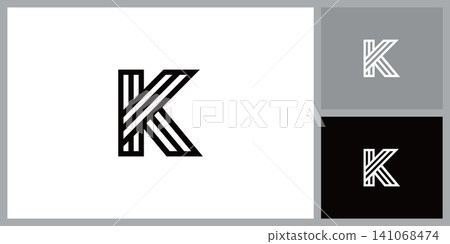 Letter K Symbol Vector Template Letter K Symbol Vector Template 141068474