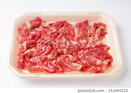 Beef shoulder loin cut off Beef shoulder loin cut off 141069228