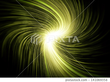 金色抽象紋理,靈感來自光線的扭曲空間 金色抽象紋理,靈感來自光線的扭曲空間 141069358