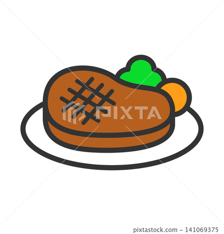 Steak illustration Steak illustration 141069375
