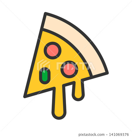 Pizza illustration Pizza illustration 141069376