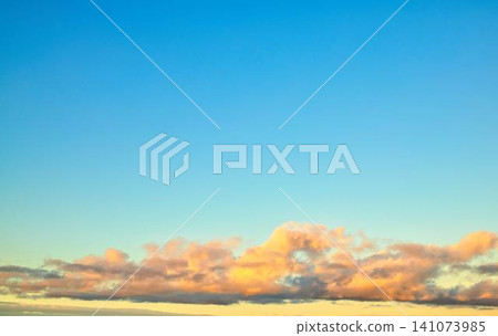 New Zealand Sunrise Sky of Colorful Clouds New Zealand Sunrise Sky of Colorful Clouds 141073985