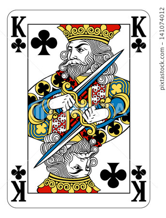 King of Clubs Design from Deck of Playing Cards King of Clubs Design from Deck of Playing Cards 141074012