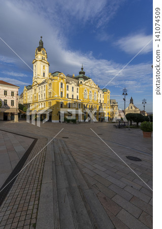 Pecs City Hall building on Szechenyi ter 141074509