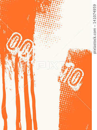 Orange Grunge Typography Abstract Background Orange Grunge Typography Abstract Background 141074959
