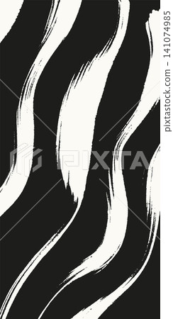 Abstract White Brush Stroke Wave Pattern Banner Abstract White Brush Stroke Wave Pattern Banner 141074985