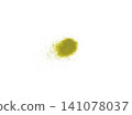 Powdered matcha green tea 141078037