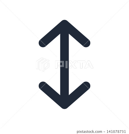 Arrow icon that expands up and down Arrow icon that expands up and down 141078731