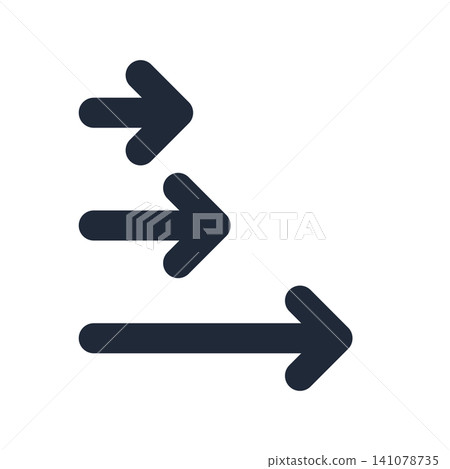 Multiple pointer arrow icons Multiple pointer arrow icons 141078735