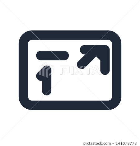 Metric-style simple line art icons Metric-style simple line art icons 141078778