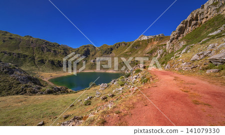 Lake of La Cueva, Somiedo Natural Park, Spain Lake of La Cueva, Somiedo Natural Park, Spain 141079330