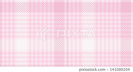Soft Pink Tartan Plaid Pattern with Diagonal Stripes and White Accent Soft Pink Tartan Plaid Pattern with Diagonal Stripes and White Accent 141080204
