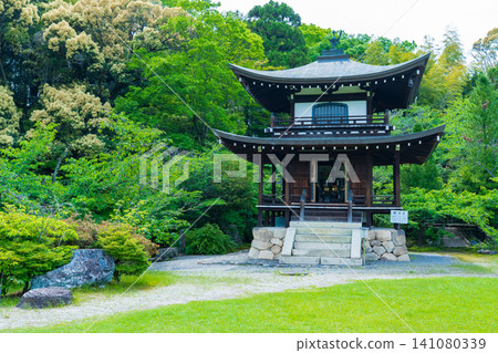 京都市山科區觀音寺的庭園及觀音殿 京都市山科區觀音寺的庭園及觀音殿 141080339