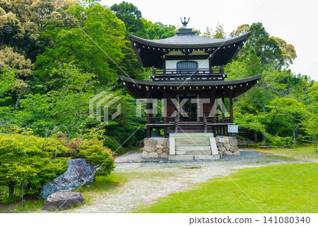 京都市山科區觀音寺的庭園及觀音殿 京都市山科區觀音寺的庭園及觀音殿 141080340