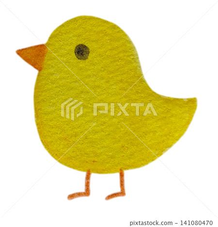 A cute, hand-drawn illustration of a chick facing sideways. A cute, hand-drawn illustration of a chick facing sideways. 141080470