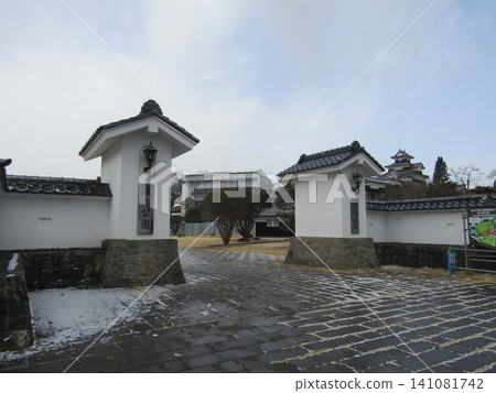Shiraishi Castle in Fukushima Prefecture, which I visited in winter when it snowed. Shiraishi Castle in Fukushima Prefecture, which I visited in winter when it snowed. 141081742