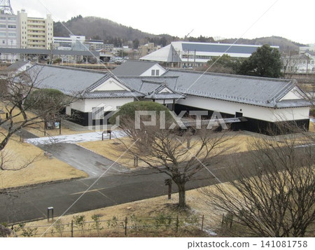 Shiraishi Castle in Fukushima Prefecture, which I visited in winter when it snowed. Shiraishi Castle in Fukushima Prefecture, which I visited in winter when it snowed. 141081758