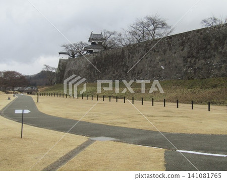 Shiraishi Castle in Fukushima Prefecture, which I visited in winter when it snowed. Shiraishi Castle in Fukushima Prefecture, which I visited in winter when it snowed. 141081765