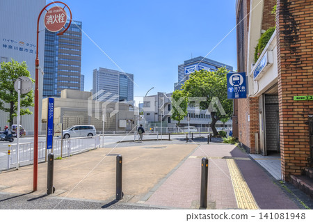 神奈川縣橫濱市的城市景觀:高島町站與新橫濱街 神奈川縣橫濱市的城市景觀:高島町站與新橫濱街 141081948