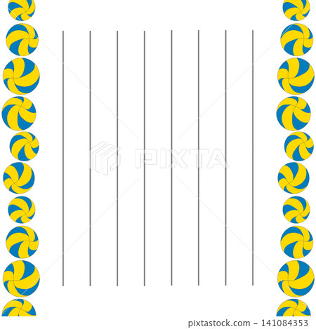 Volleyball Letters Volleyball Letters 141084353