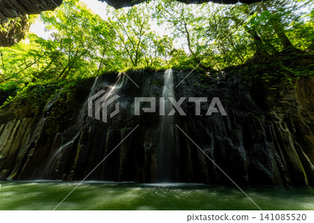 The sacred scenery of Takachiho Gorge in Miyazaki, Japan The sacred scenery of Takachiho Gorge in Miyazaki, Japan 141085520